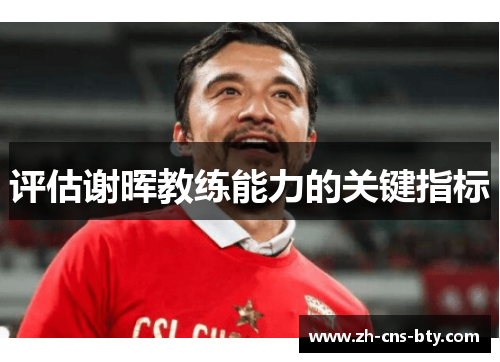 评估谢晖教练能力的关键指标